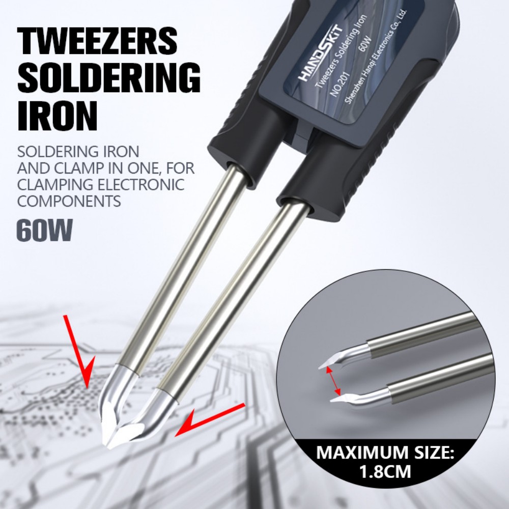 Electronics Repair Tool - Uchwyt do lutowania T12 – Dwukanałowa