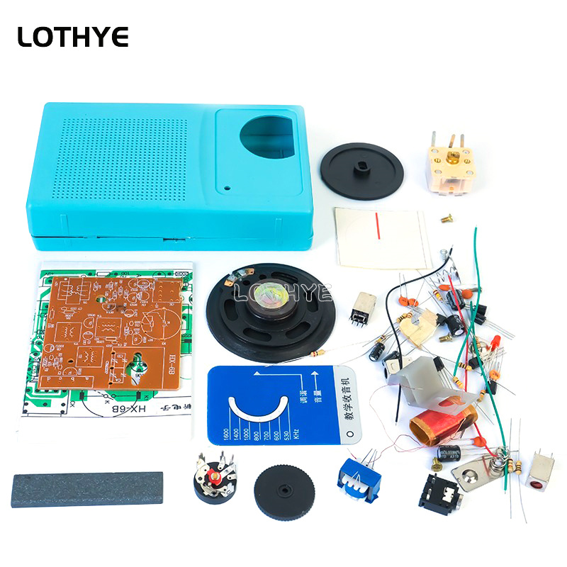 Electronics Repair School - Sześcioprzewodowy zestaw elektroniczny AM do samodzielnego