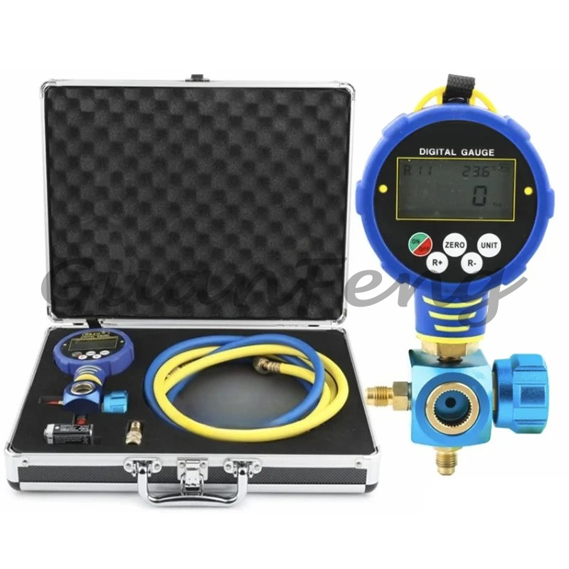 Electronics Repair Plus - Cyfrowy wyświetlacz, elektroniczny manometr do klimatyzacji