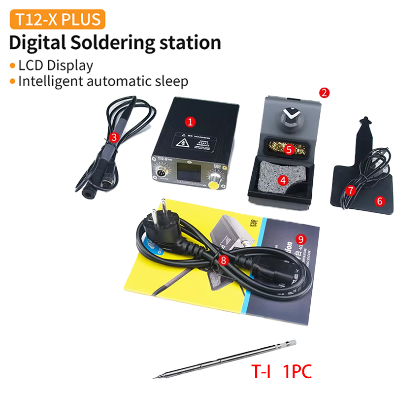 Electronics Repair Plus - Stacja lutownicza OSS T12-X PLUS Elektroniczna