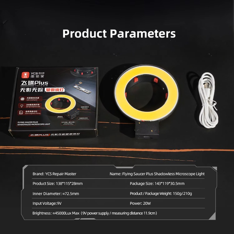 Lampa Mikroskopowa YCS Flying  – Electronics Repair Plus recenzja i cena