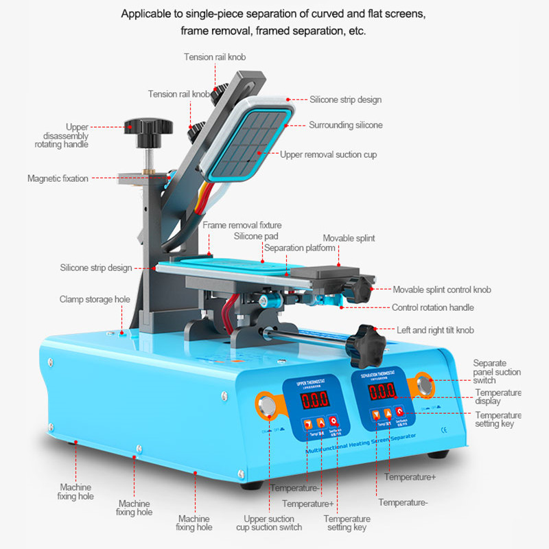 S-918M Wielofunkcyjny Separato – Screen Separator Machine recenzja i cena