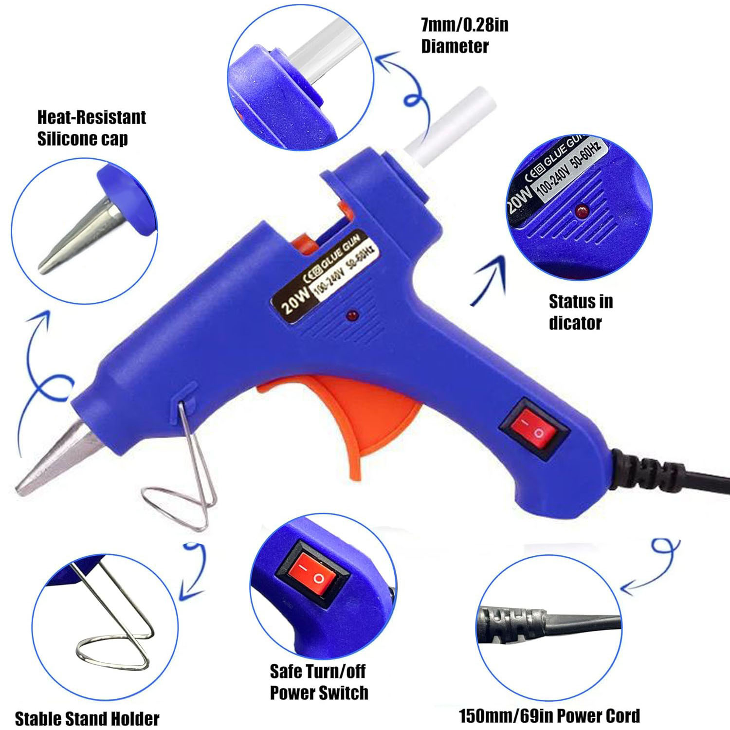 Zestaw pistoletu do kleju term – Electronics Repair School recenzja i cena