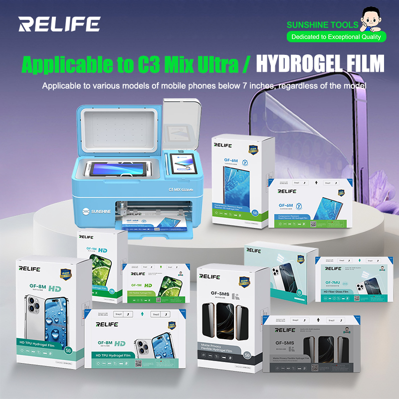 Folia hydrożelowa RELIFE GF-1M – Screen Separator Machine recenzja i cena