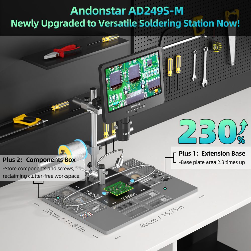 Andonstar AD249SM-Plus Trinoku – Electronics Repair Plus recenzja i cena