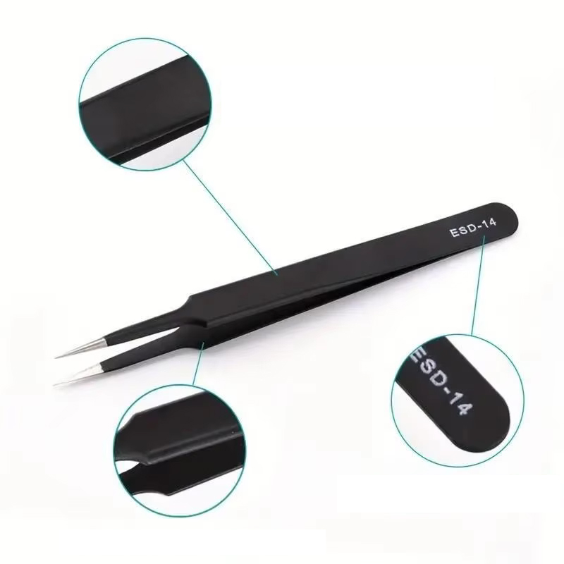 6 szt. Antystatycznych pęset z – Electronics Repair Tool recenzja i cena