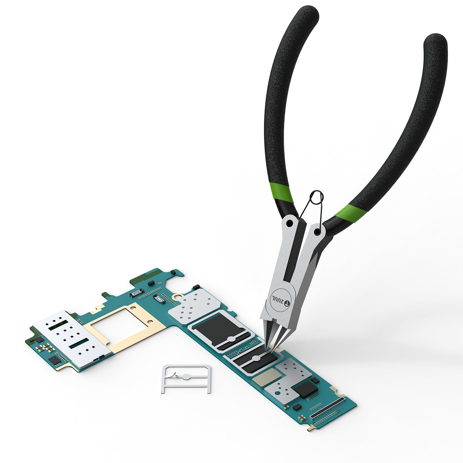 2UUL DA83 Precyzyjne szczypce  – Electronics Repair Basics recenzja i cena