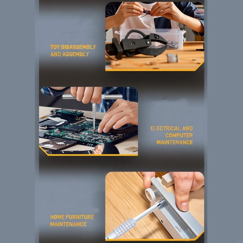 Zestaw wkrętaków grzechotkowyc – Electronics Repair Technician recenzja i cena