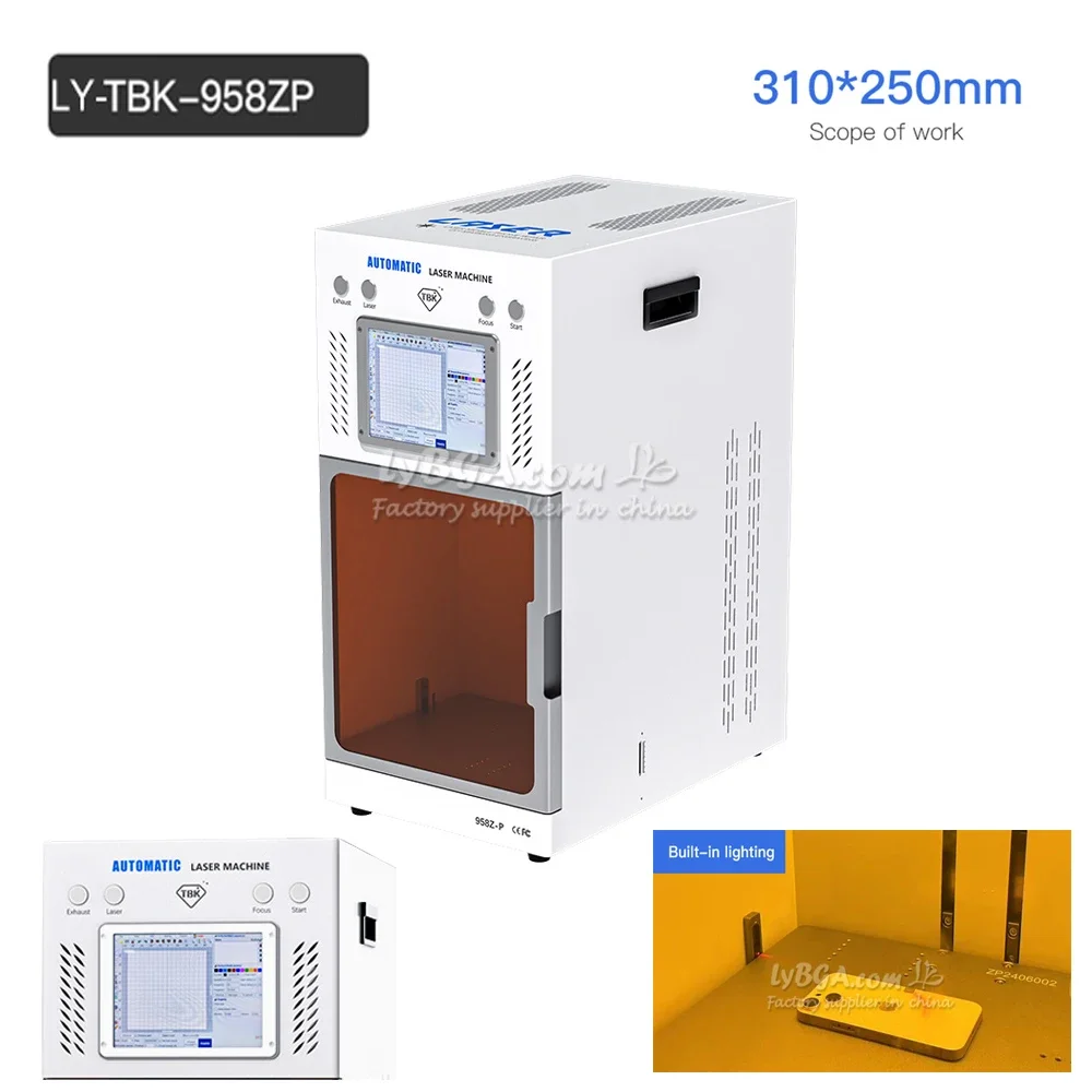 LY TBK 958ZP Laserowa maszyna  – Screen Separator Machine recenzja i cena
